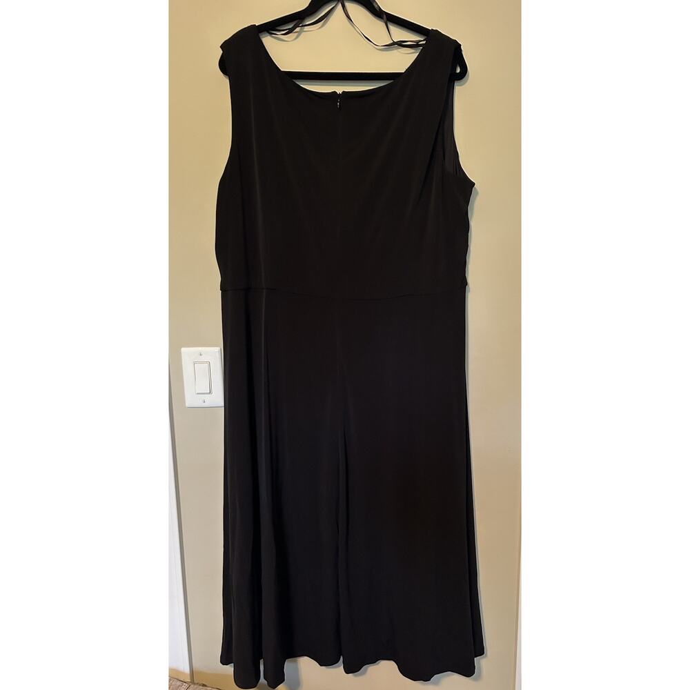 Jessica Howard Two Piece Black & White Maxi Dress 22W - Picture 14 of 14